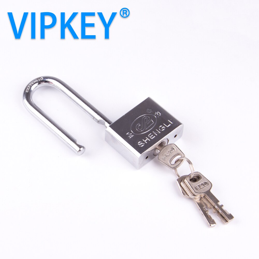 Long Lock Beam Stainless steel Padlock Anti-theft Door Cabinet Drawer Luggage Cases Lock &amp; 4 Keys