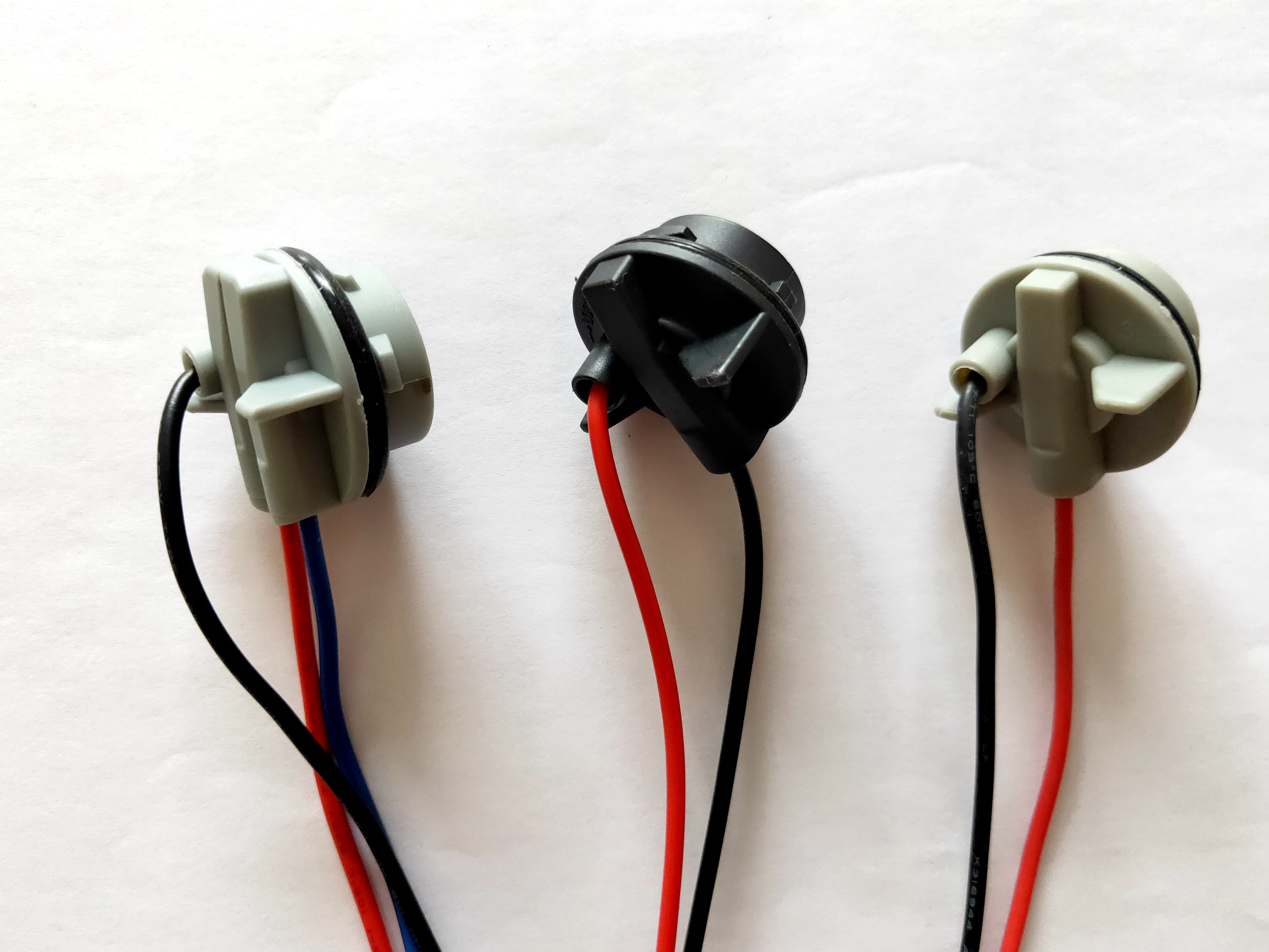 2 stk 1156 ba15s adapter bil auto led pære fatning stik forledning stik hun adapter holder til 1157 bay 15d bau 15s