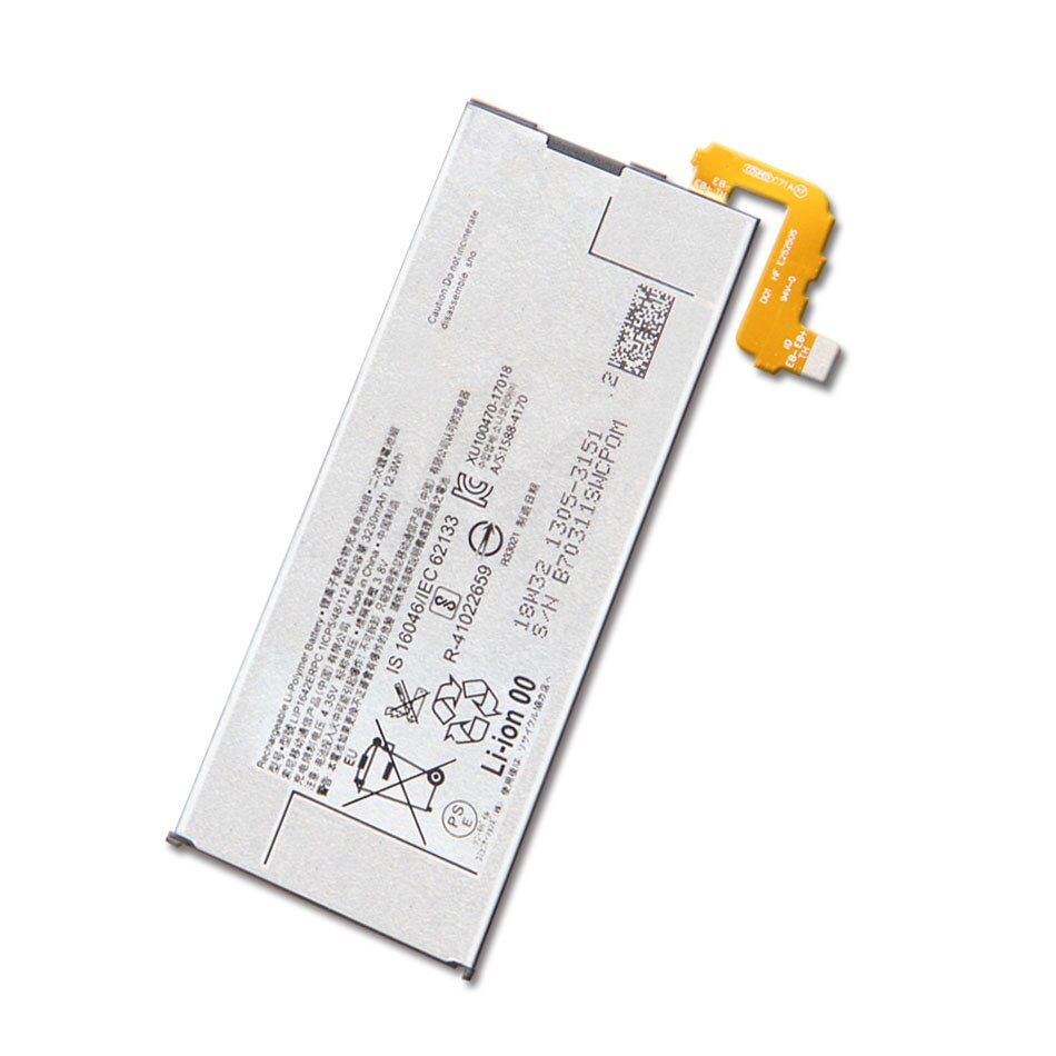 Batterie Lippe1642ERPC Für SONY Xperia XZ Prämie G8142 XZP G8142 G8141 Echtem Telefon Batterie 3230mAh