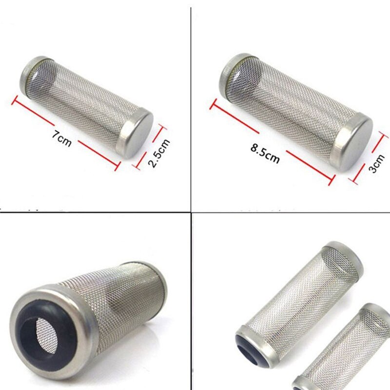 Stainless Steel Filter Inlet Case/Mesh/Shrimp Nets Set Necessary Special/Aquarium Shrimp Cylinder Filter Inflow Inlet Protect