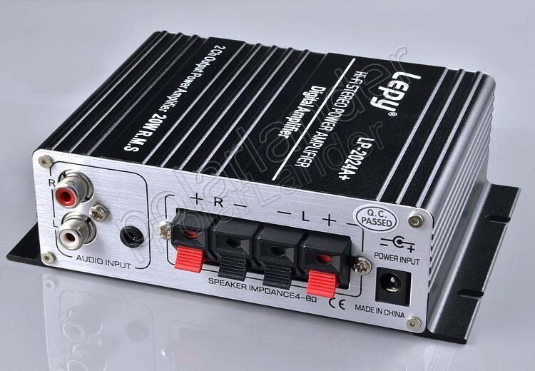 2ch output power amplifier 20W RMS X2 HI-FI mini digital Stereo digital power amplifier small power amplifier