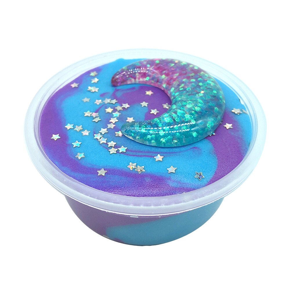 SchöNe Farbe Schleim Lizun Gummi Spielzeug Polymer Ton Luft Trocken Plastilin Schleim Liefert knetmasse Licht modellierung Tonne Charme #1