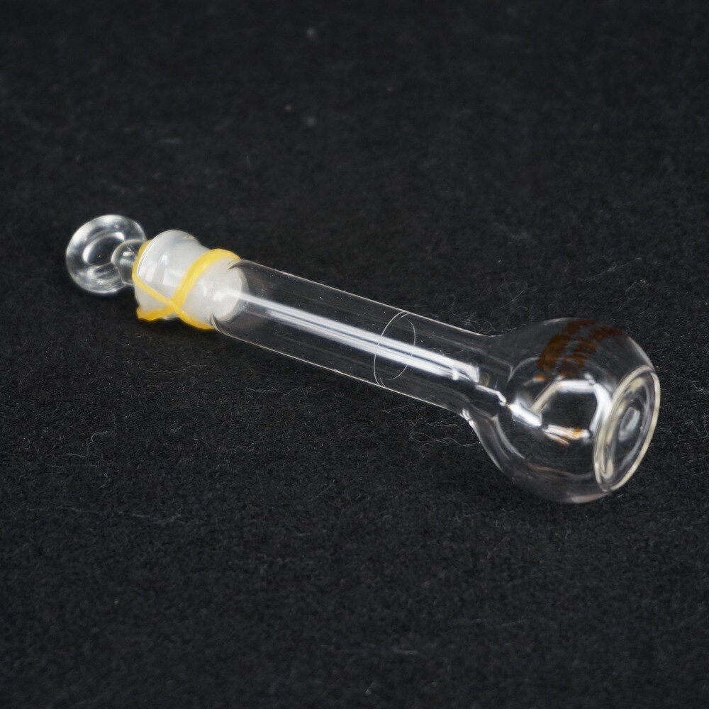 10ML Lab Volumetric Flask Class A G3.3 Borosilicate Glass With Stopper White