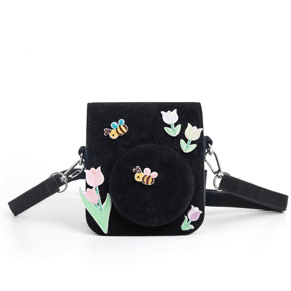 Cameratas Voor Fujifilm Instax Mini 12 Beschermhoes Voor Instax Mini12 Instant Camera Accessoires Met Verstelbare Schouderband