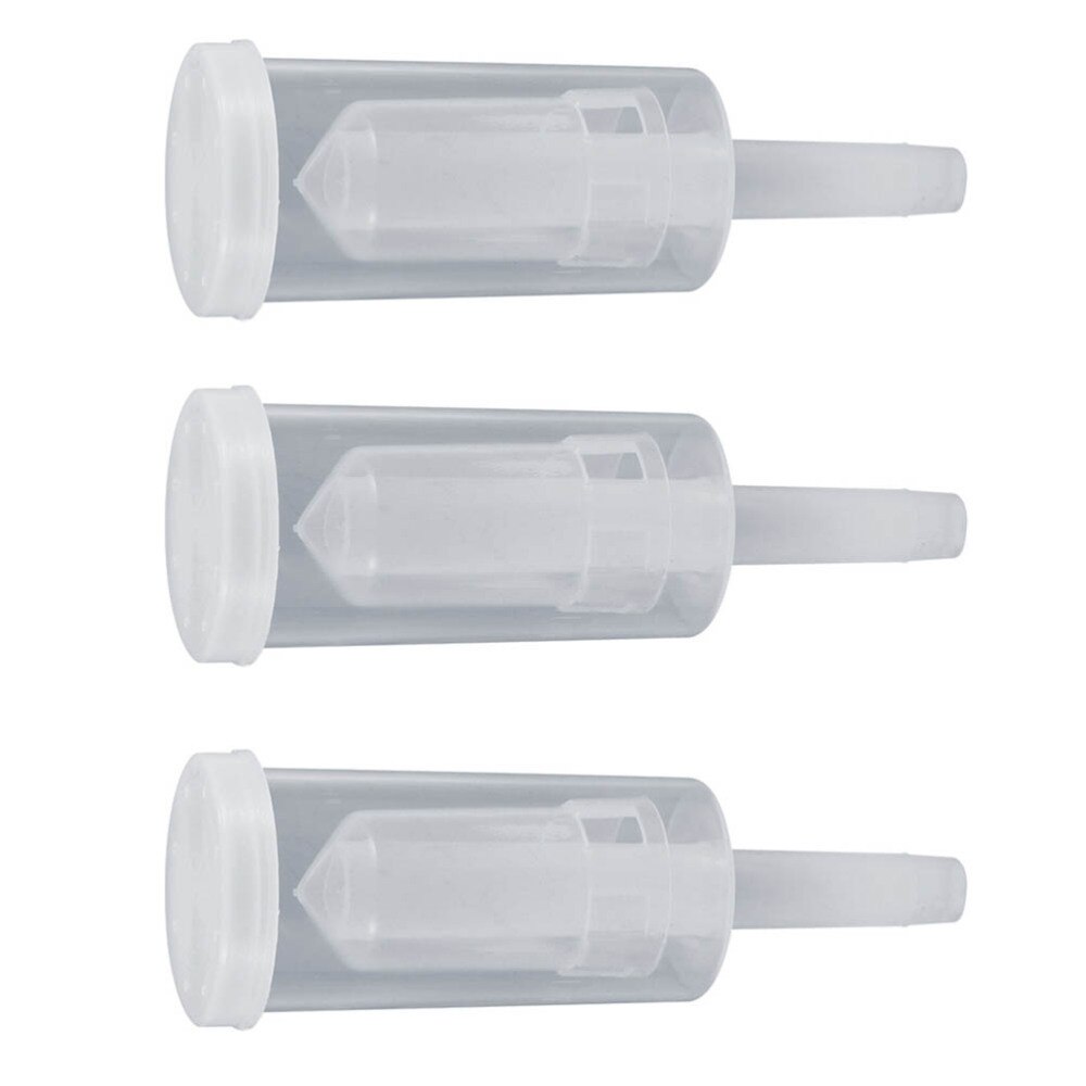 3 PCS Homebrew Beer Cylinder Fermentor Air Lock One Way Exhaust Water Sealed Check Valve for Home Beer Fermentation Wine Making