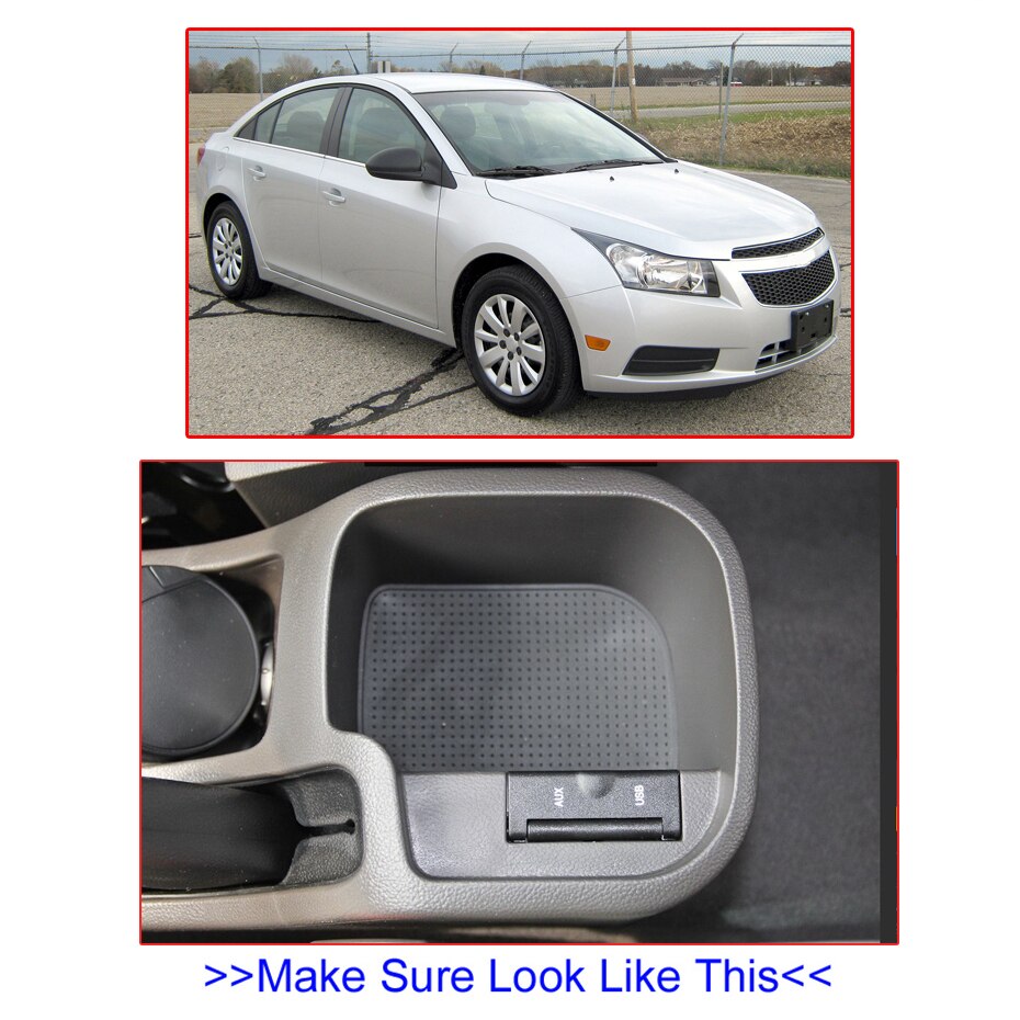 Black Center Console Opbergdoos Lederen Dual Layer Armsteun Armsteun Ondersteuning Voor Chevrolet Cruze