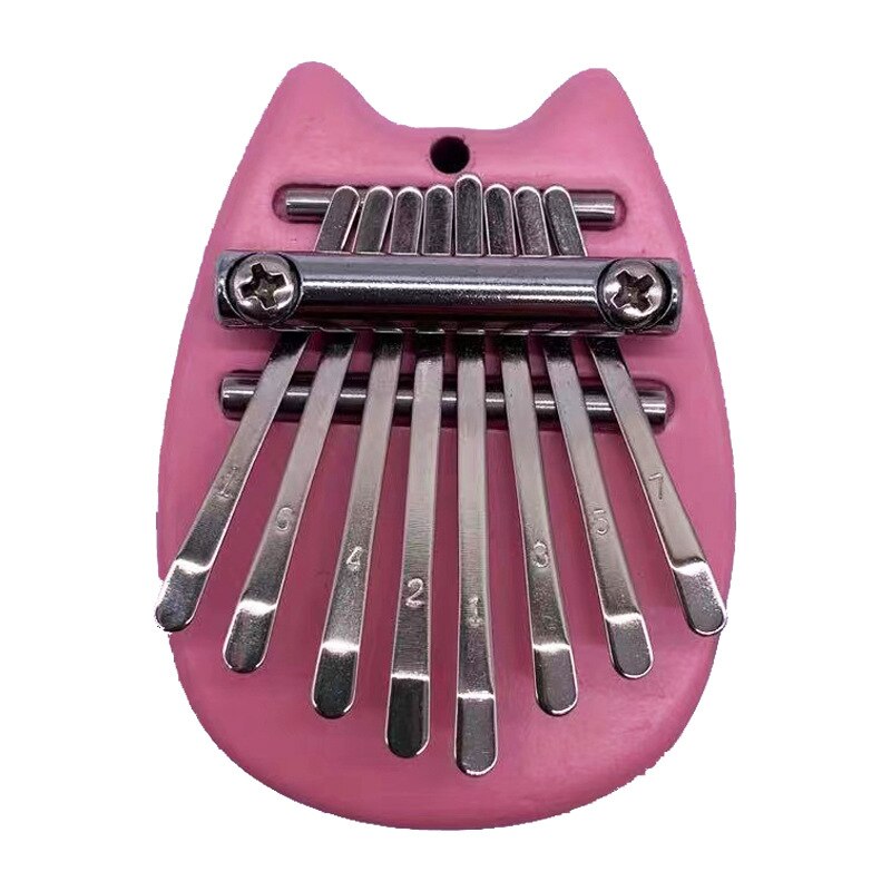 6 Inch Steel Tongue Drum 8 Tune Hand Pan Drum Tank Drum Kits With Drumsticks Finger Cots Carrying Bag Percussion Instruments: 1pcs Kalimba