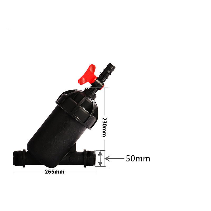 3/4" 1" 1.25",1.5",2" 80 Mesh Screen Filter Garden Drip Irrigation System Filter Mesh Agriculture Greenhouse Sprayer Watering: Y-50mm