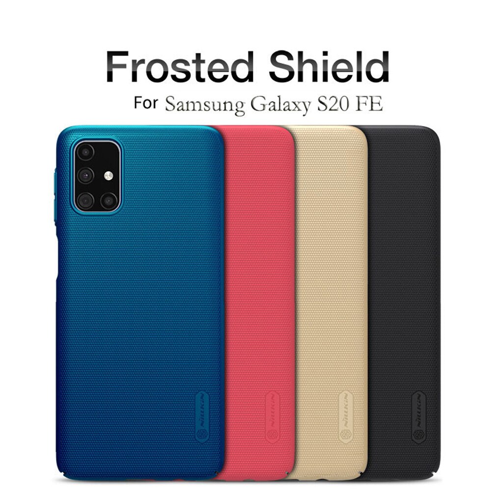 Do Samsung Galaxy S20 FE 5G przypadku Nillkin Super matowe tarcza ultra-cienki twardy PC tylna pokrywa dla Samsung S20 Fan Edition edycja przypadku