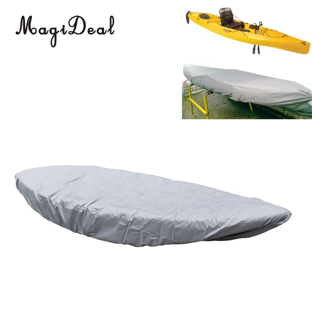 Heavy Duty Gray Oxford Fabric Kayak Cover Storage - Waterproof, Dustproof, UV & Sun Protection - 15 Sizes Available