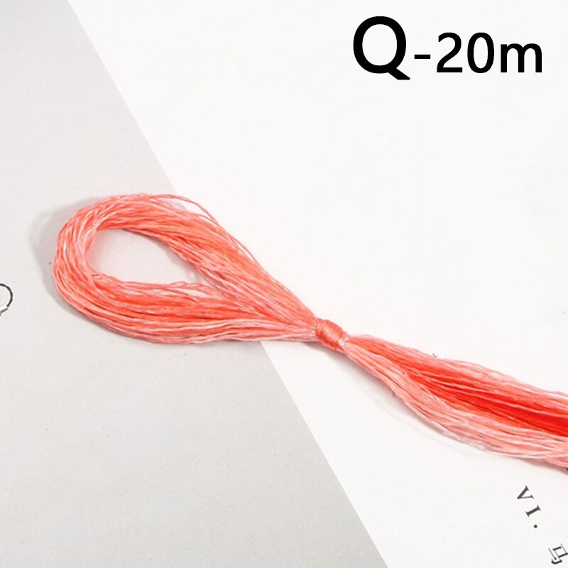 20M Polyester Embroidery Thread Gradient Cross Stitch Floss Threads Cotton Sewing Skeins Skein Kit DIY Sewing Tool Crafts: Q