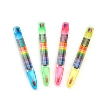 Plastic 4 STUKS Kleurrijke 20 Kleuren Olie Verf Pen Olie Pastel Veilig Niet Giftig Schilderen Graffiti Tekening Pen voor Kids Kinderen studenten