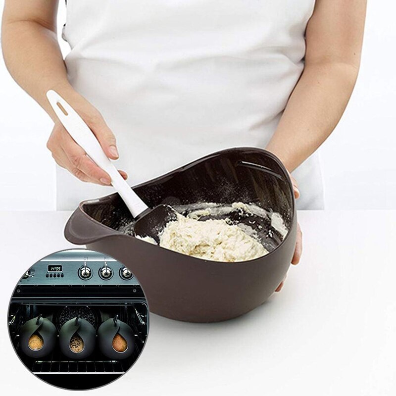 ! micro-ondes panier à vapeur casseroles forme irrégulière Quadrate Double couleur Silicone plat de cuisson et casserole bricolage cuisson et Pas