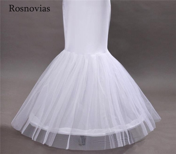 Enaguas de sirena con volantes, miriñaque de novia para vestidos de boda, accesorios de boda