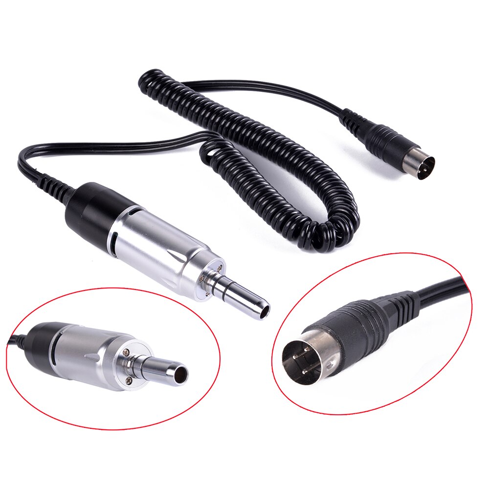 AZDENT-Micromotor de pulido Dental, pieza de mano tipo E de 35000RPM para máquina de Micromotor de maratón, pulidor de laboratorio Dental