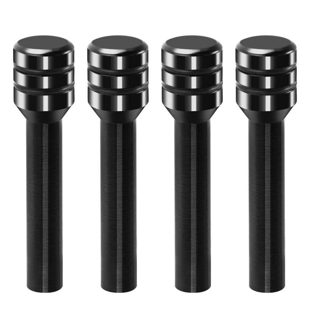 Car Alloy Door Lock Pins Lock Pin Screw Knob For Daewoo Badge Winstom Espero Nexia Matiz Lanos Nubira Lacetti Leganza: black