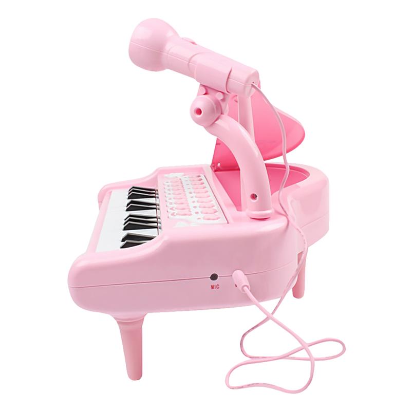1pc multifunctionele elektronische orgel speelgoed simulatie piano met microfoon muziek educatief speelgoed zonder batterij