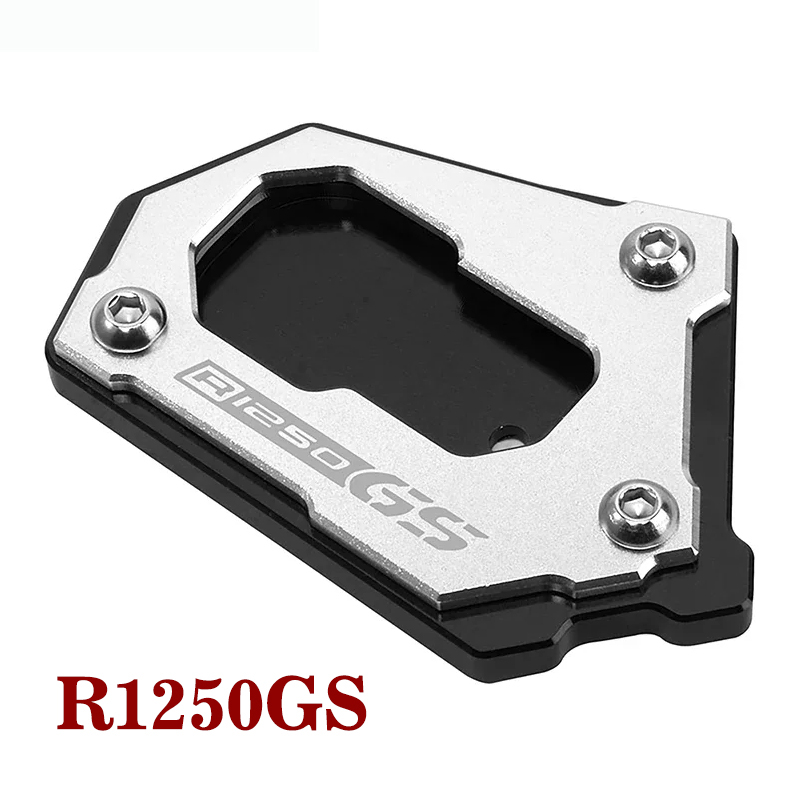 Para bmw r1250gs r1200gs r1250 gs aventura r1200 gs gsa gs1250 hp motocicleta kickstand suporte lateral ampliador almofada r 1250 1200 gs: YELLOW