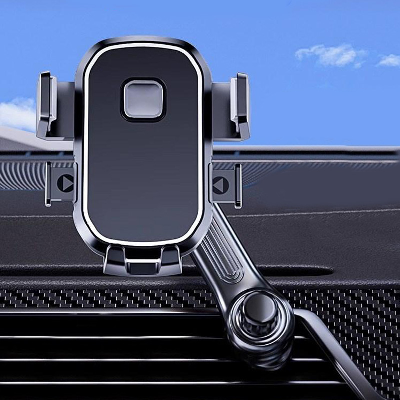 Car Phone Holder [Wider Clamp & Metal Hook] Car Phone Mount [Thick Cases Friendly] Air Vent Clip Cell Phone Holder for All: Default Title