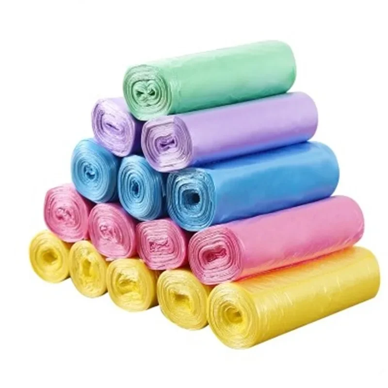 5 Rollen 100 Stuks Wegwerp Vuilniszak Keuken Vuilniszakken Plastic Vuilniszak Keuken Afvalzak Plastic Vuilniszak Plastic Vuilniszak Keukengereedschap: Light Grey