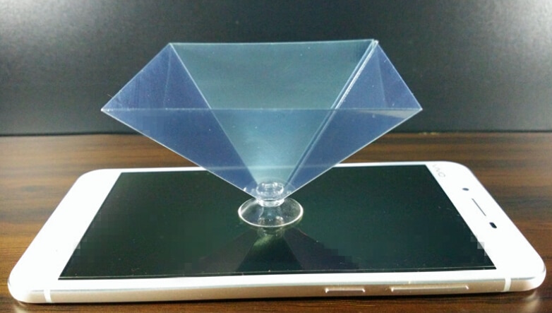 3D holographic phone projector displayer 3d screen