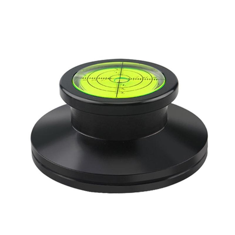 Aluminum Alloy LP Vinyl Record Stabilizer Q39D: Black