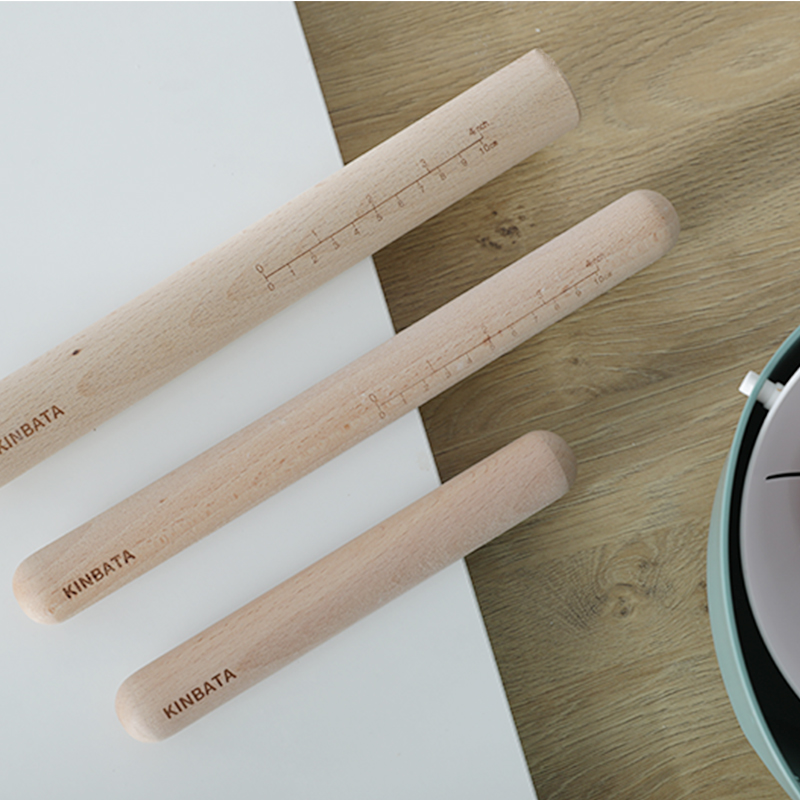Japan Küche Holz Nudelholz Küche Kochen Backen Werkzeuge Zubehör Handwerk Backen Fondant Kuchen Dekoration Teig Rolle