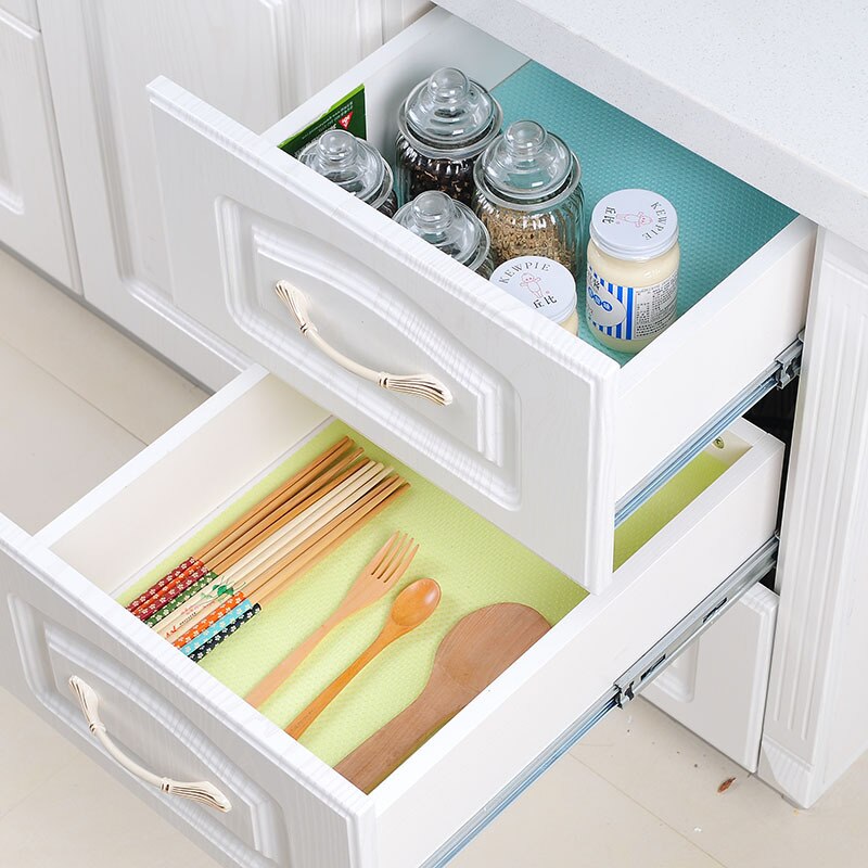 Alfombrilla antiincrustante para refrigerador alfombrilla antihumedad antimoho adaptable, antideslizante, para refrigerador almohadillas para nevera, 1/4 Uds.
