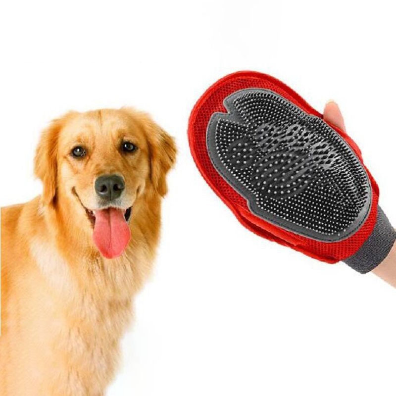 verrotten Hundesalon Handschuh Palme bilden Gummi Handschuh Hund Schlecht Werkzeuge Silikon Kämmen Handschuhe Für Hund Katze