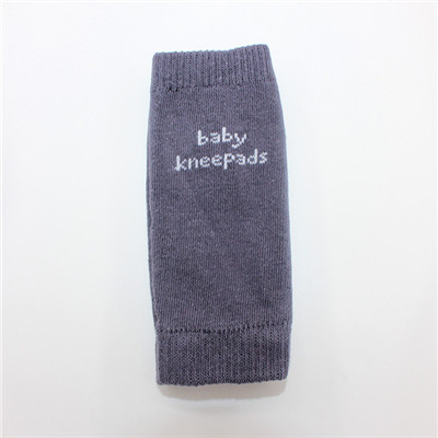 Ideacherry 1 Paar Baby Knie Pad Kinder Sicherheit Krabbeln Elbow Kissen Infant Kleinkind Bein Wärmer Knie Unterstützung Protector Baby Kniescheibe: Dark Grey