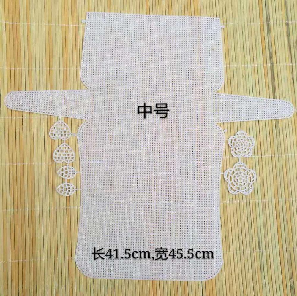 Weven Plastic Mesh Sheet Breien Voering Accessoires Wol Garen Chenille Fluwelen Diy Hok Tas Trim Gereedschap Knit Helper: 7