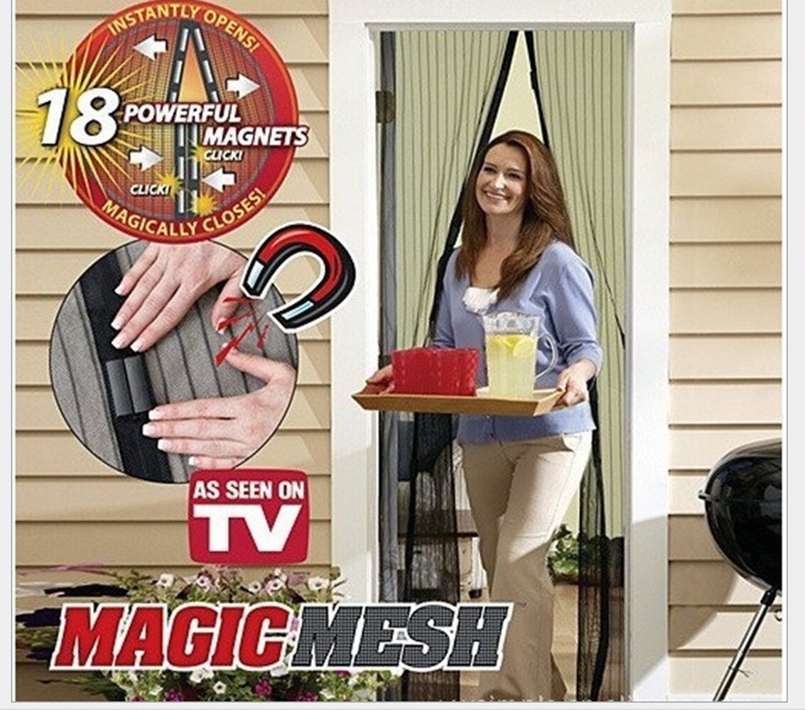 Magnetic mosquito net door net Anti fly insect mosquito door screen Anti-Mosquito Magnetic curtain mesh for door curtain