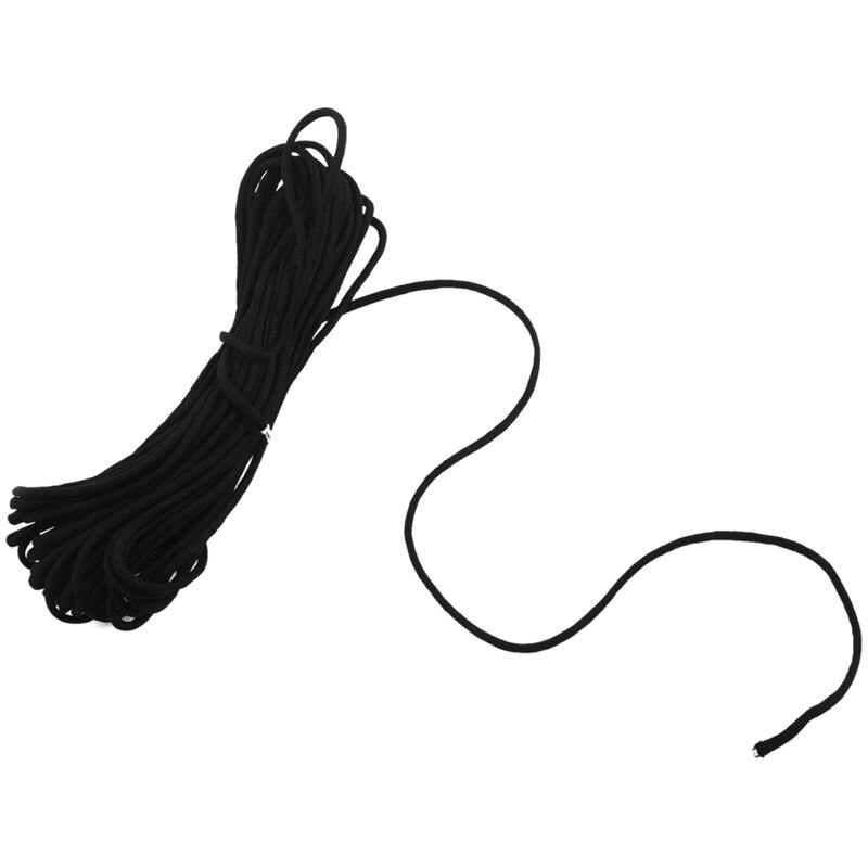 Tau 5mm diameter snor svart teltsnor