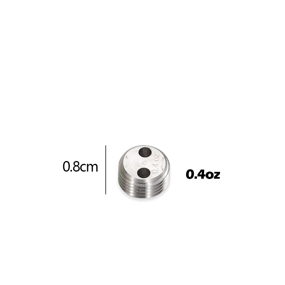 PREDATOR Z2 3142 poids boulon réglable poids 8 pièces clé en fer fait à la main chine: 0.4oz