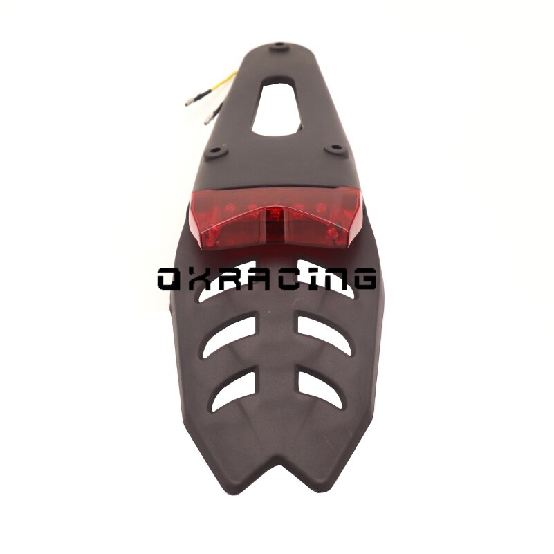 Universal 12V Motorcycle Rear Fender LED Brake Stop Rear Tail Turn Light Enduro Dirt Bike Lamp Moto Accessories