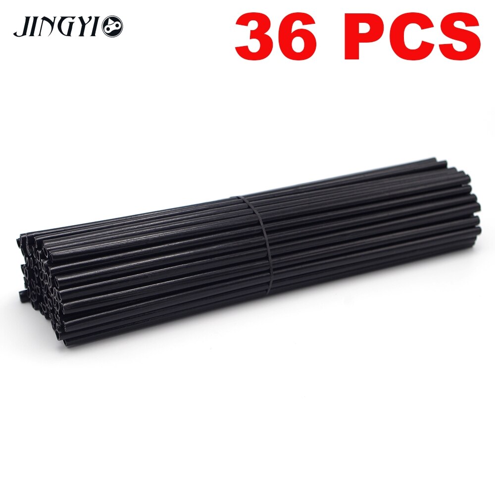 Motorcycle Dirt Bike Wheel Rim Spoke Skins Covers Wrap Tubes Decor Protector For KTM 65 85 250 125 SX KLX250 KLX450R 450 530 EXC: Black