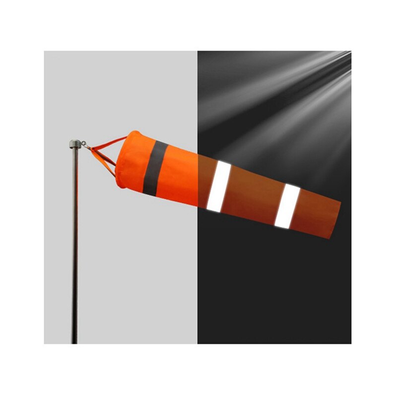 2Pcs Weather Nylon Wind Sock Weather Vane Windsock Outdoor Toy Kite - 80Cm & 100Cm