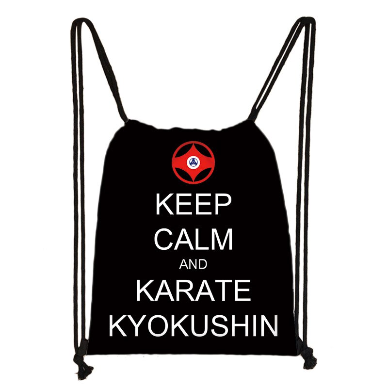 Mochila informal con cordón para artes marciales, bolsa de almacenamiento para Karate, Taekwondo, Aikido, Jujitsu, diario: 010