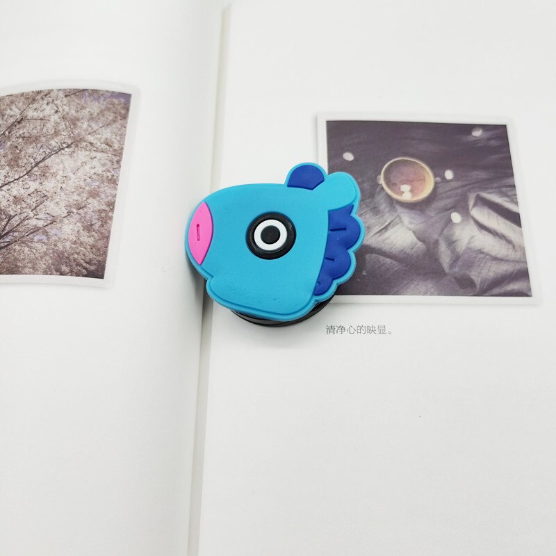 Di trasporto Del NUOVO Fumetto Rotondo Universale Del Telefono Mobile Titolare Anello Airbag Gasbag fold Del Basamento della Staffa di Montaggio Per il iPhone XR Samsung Huawei Xiaomi: pony