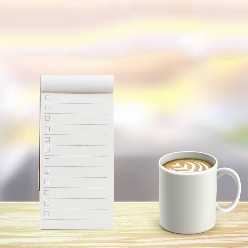 Tearable practical notes Kraft paper notebook Stationery rectangle Decoration School Kids Notebook