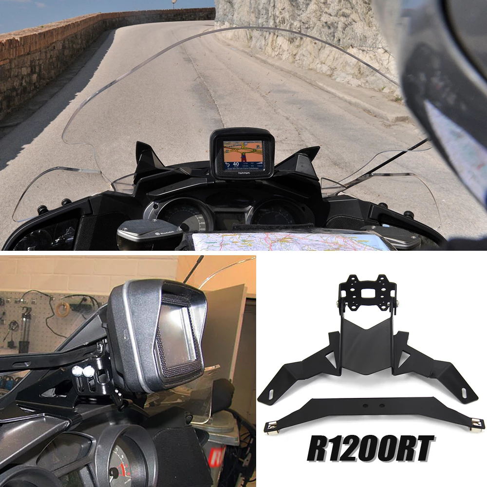 Navigatie Beugel Motorfiets Voor Bmw R 1200 Rt R1200RT Gps Navigator Usb Opladen Telefoon Houder