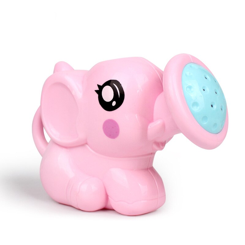 Juguete de baño para niños, regadera de plástico, juego de rociadores de agua para niños: pink