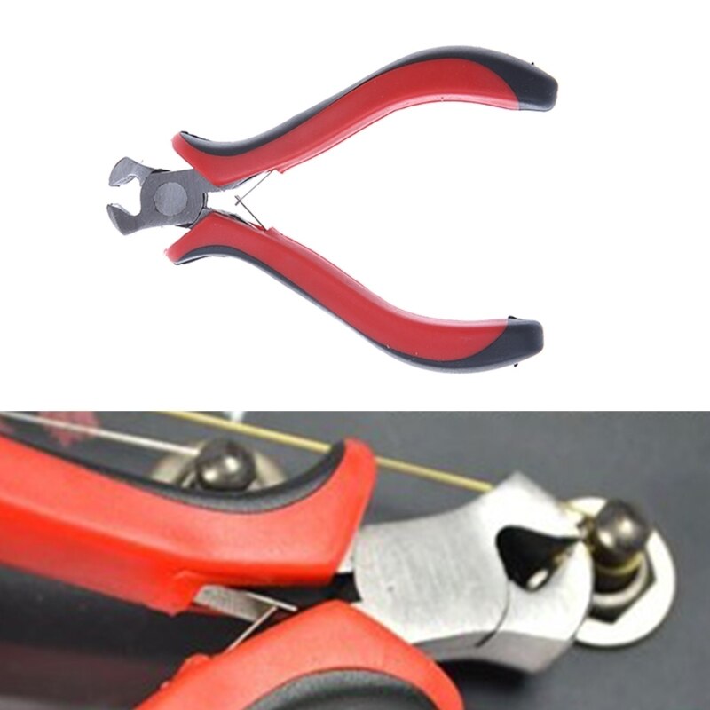 1 Pc Gitaar Bas String Cutter Schaar Tang Fret Nipper Puller Gereedschap Instrument