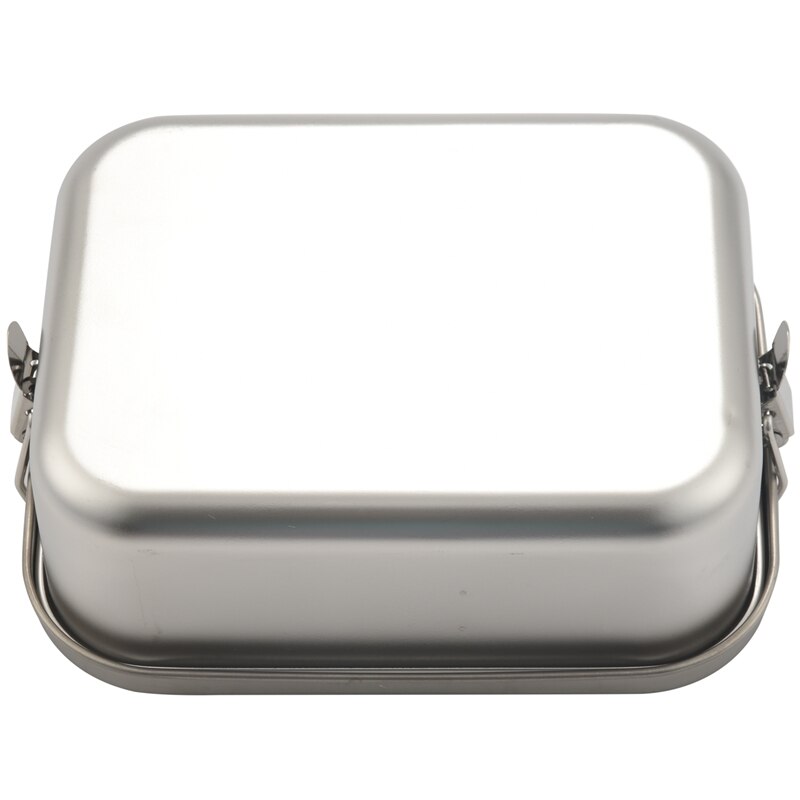 Stainless Steel Bento Box Lunch Container,3-Compartment Bento Lunch Box for Sandwich and Two Sides,1400 Ml Food Container for Ki