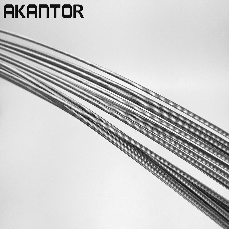 5PCS Bicycle Brake Cables Mountain Bike Brake Inner Cable Stainless Steel Brake Cable Bike Bicycle Brake Line MTB Speed ​​Line