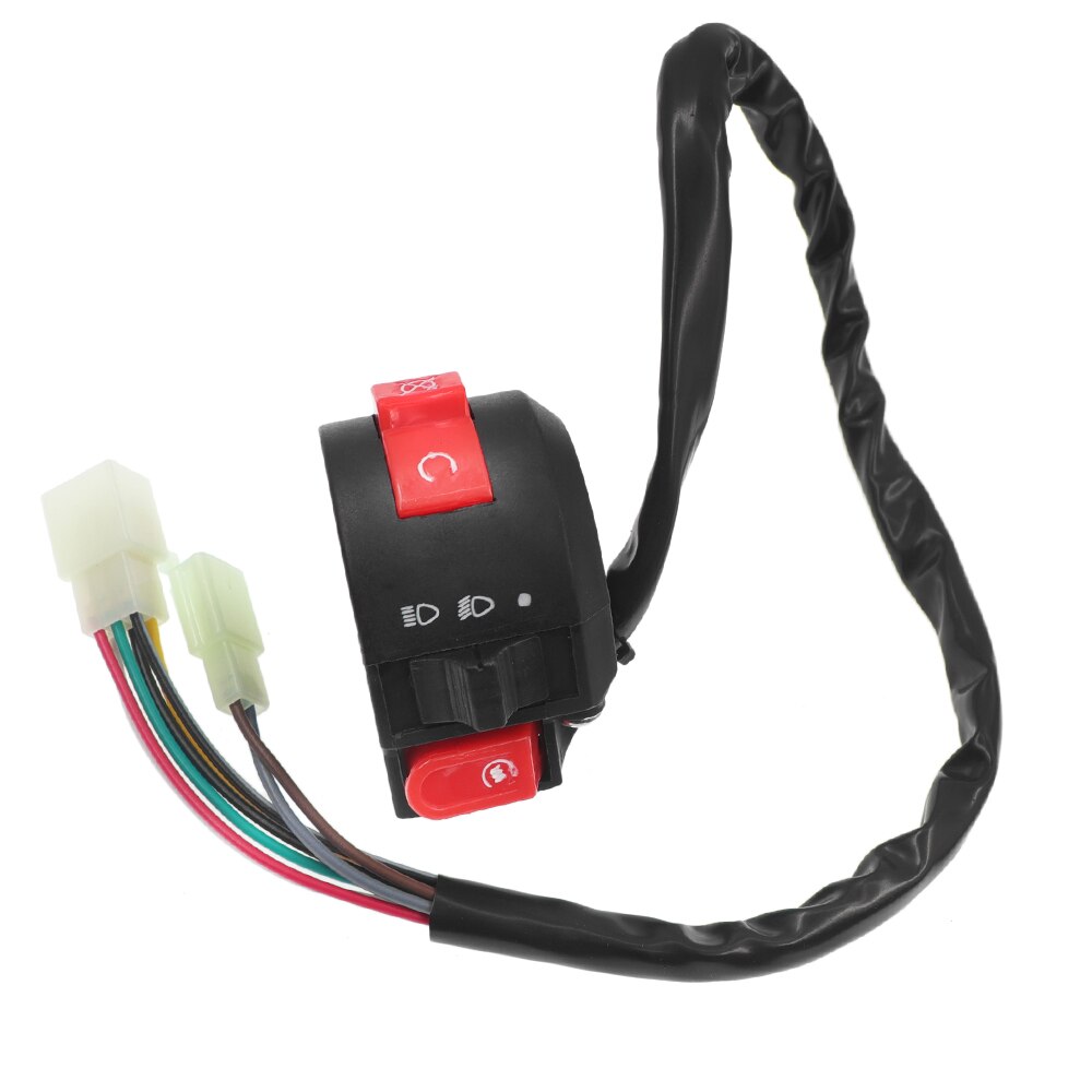 9 stk/sæt fuld komplet elektrisk ledningsnet cdi stator 6 spolestang tændingskontakt til motorcykel atv go kart 50cc 125cc