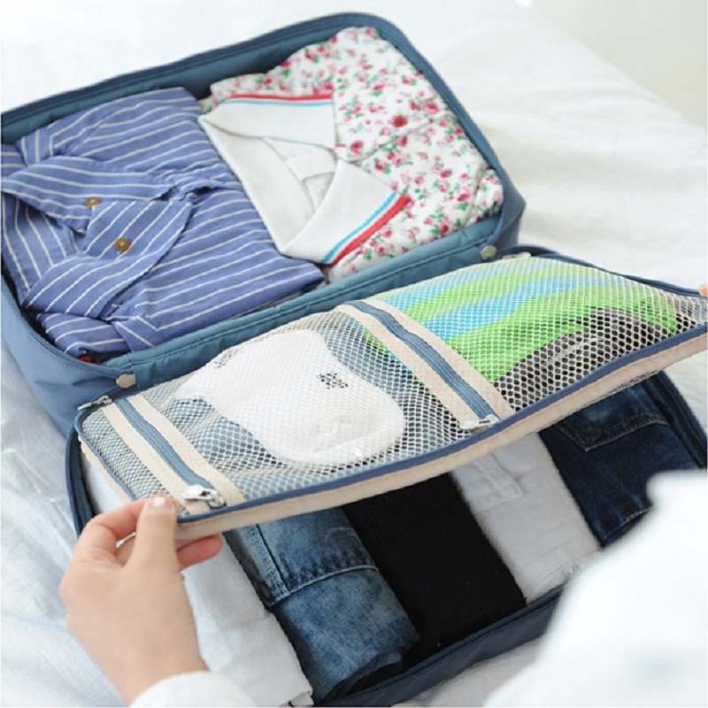 Stil stor kapasitet reiseveske kvinner nylon sammenleggbar veske menn bagasje reise håndvesker bærbar multifunksjon