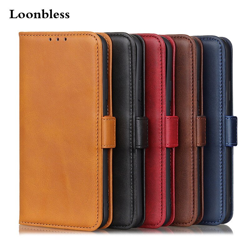 Funda de teléfono de negocios con soporte para Nokia 2,2, cubierta de cartera para coque Nokia 2,2 Nokia2.2, Funda de cuero y silicona de 5,71 pulgadas