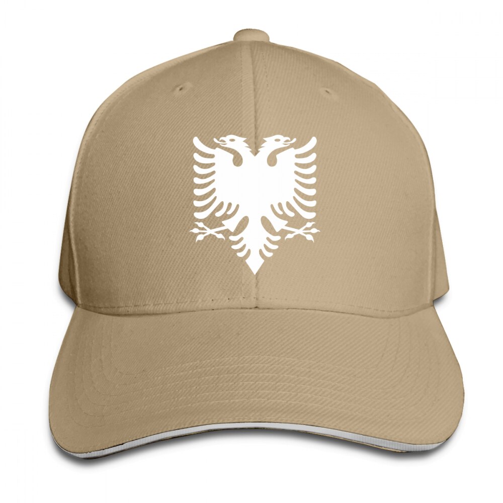 Albania sombreros, gorras de hombres y mujeres, gorros de pico de pato, gorras de béisbol de coche, gorras ajustables de Snapback hip-hop unisex