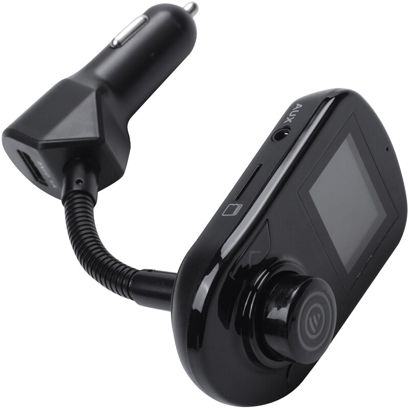 Transmisor Fm con Bluetooth para coche, coche inalámbrico transmisor Fm adaptador de Radio Kit de coche W Pantalla de 1,77 pulgadas soporta tarjeta Tf/Sd y U